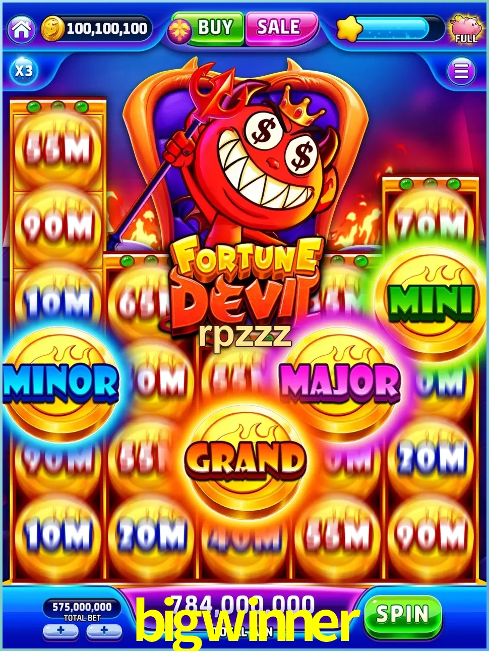 bigwinner — galeri tampilan Resmi APK